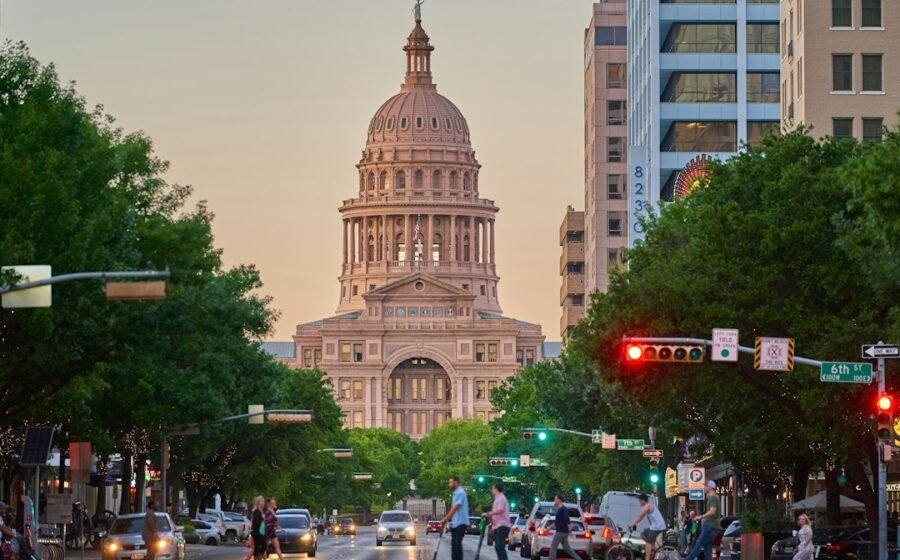 Texas State Capitol building in Austin, Texas